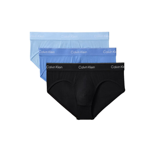 CALVIN KLEIN HIP BRIEFS 3-PACK ΕΣΩΡΟΥΧΑ ΑΝΔΡΙΚΑ LV00NB4388-W8O