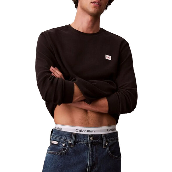 CALVIN KLEIN WAFFLE BADGE ΜΠΛΟΥΖΑ ΑΝΔΡΙΚΗ LV040EM217-UB1