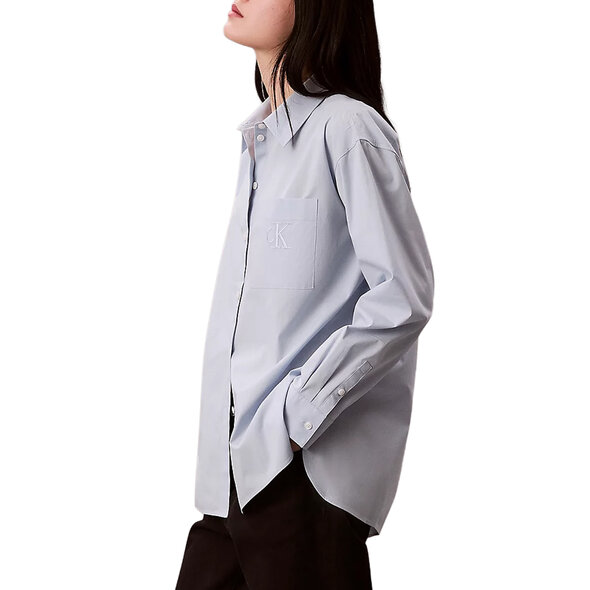 CALVIN KLEIN POPLIN RELAXED ΠΟΥΚΑΜΙΣΟ ΓΥΝΑΙΚΕΙΟ LV047C143G-24Q