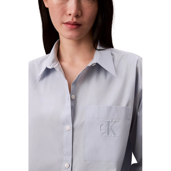 CALVIN KLEIN POPLIN RELAXED ΠΟΥΚΑΜΙΣΟ ΓΥΝΑΙΚΕΙΟ LV047C143G-24Q