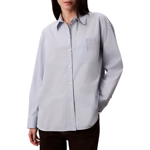 CALVIN KLEIN POPLIN RELAXED ΠΟΥΚΑΜΙΣΟ ΓΥΝΑΙΚΕΙΟ LV047C143G-24Q
