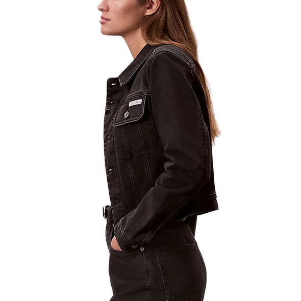 CALVIN KLEIN CROP 90S DENIM JACKET ΓΥΝΑΙΚΕΙΟ LV047C658G-846