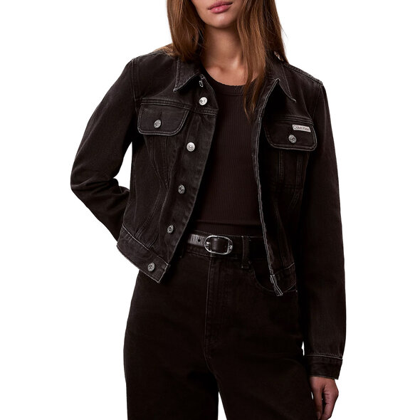 CALVIN KLEIN CROP 90S DENIM JACKET ΓΥΝΑΙΚΕΙΟ LV047C658G-846