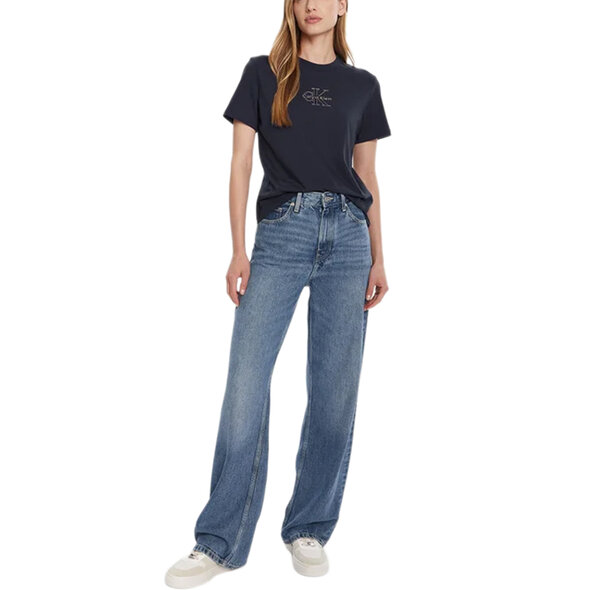 CALVIN KLEIN FOIL MONOLOGO ΜΠΛΟΥΖΑ ΓΥΝΑΙΚΕΙΑ LV047D873G-UB1