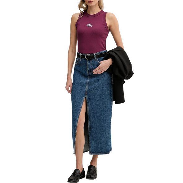 CALVIN KLEIN MONOGRAM RIB ΜΠΛΟΥΖΑ ΓΥΝΑΙΚΕΙΑ LV047E200G-2EV