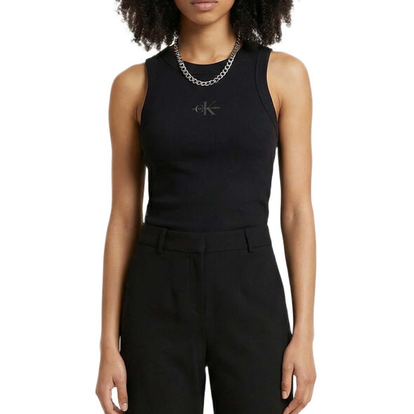 CALVIN KLEIN MONOGRAM RIB ΜΠΛΟΥΖΑ ΓΥΝΑΙΚΕΙΑ LV047E200G-UB1