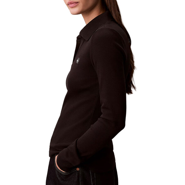 CALVIN KLEIN WOVEN LABEL RIB ΜΠΛΟΥΖΑ ΓΥΝΑΙΚΕΙΑ LV047E203G-UB1