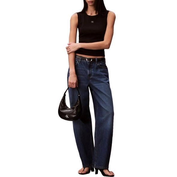 CALVIN KLEIN RIB ΑΜΑΝΙΚΗ ΜΠΛΟΥΖΑ ΓΥΝΑΙΚΕΙΑ LV047F246G-UB1