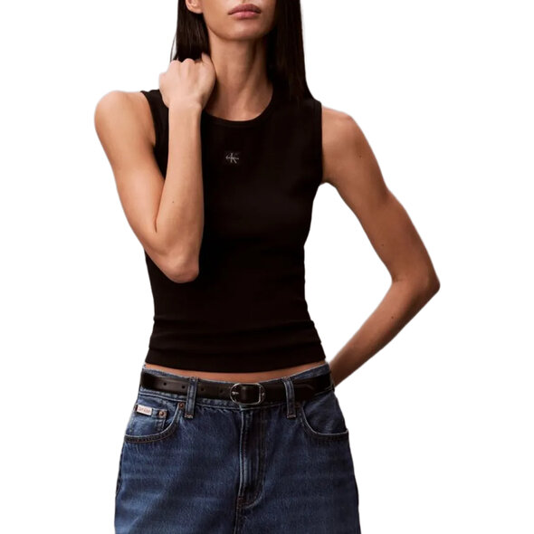 CALVIN KLEIN RIB ΑΜΑΝΙΚΗ ΜΠΛΟΥΖΑ ΓΥΝΑΙΚΕΙΑ LV047F246G-UB1