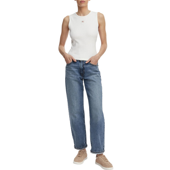 CALVIN KLEIN RIB ΑΜΑΝΙΚΗ ΜΠΛΟΥΖΑ ΓΥΝΑΙΚΕΙΑ LV047F246G-YAF