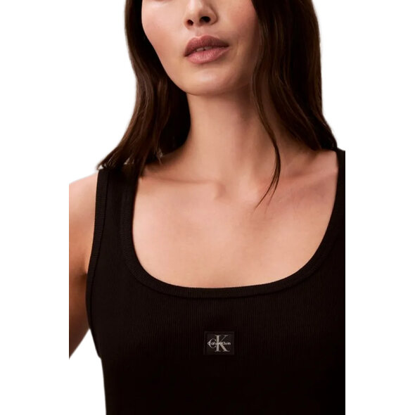 CALVIN KLEIN RIB WOVEN LABEL ΦΟΡΕΜΑ ΓΥΝΑΙΚΕΙΟ LV047F257G-UB1