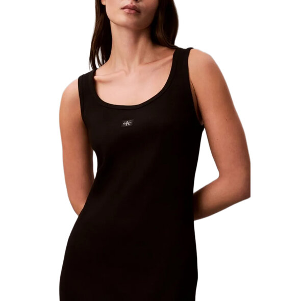 CALVIN KLEIN RIB WOVEN LABEL ΦΟΡΕΜΑ ΓΥΝΑΙΚΕΙΟ LV047F257G-UB1