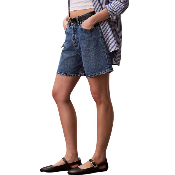 CALVIN KLEIN A-LINE DENIM ΣΟΡΤΣ ΓΥΝΑΙΚΕΙΟ LV047F676G-21R