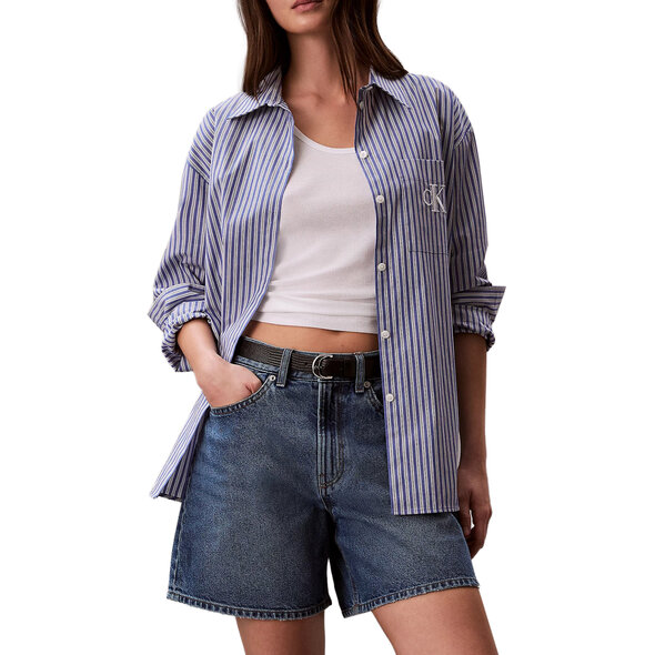 CALVIN KLEIN A-LINE DENIM ΣΟΡΤΣ ΓΥΝΑΙΚΕΙΟ LV047F676G-21R