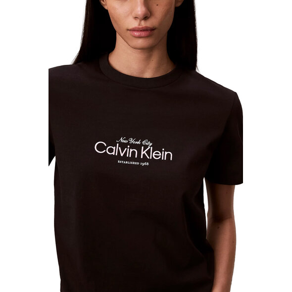 CALVIN KLEIN CLASSIC NYC LOGO ΜΠΛΟΥΖΑ ΓΥΝΑΙΚΕΙΑ LV047F810G-UB1