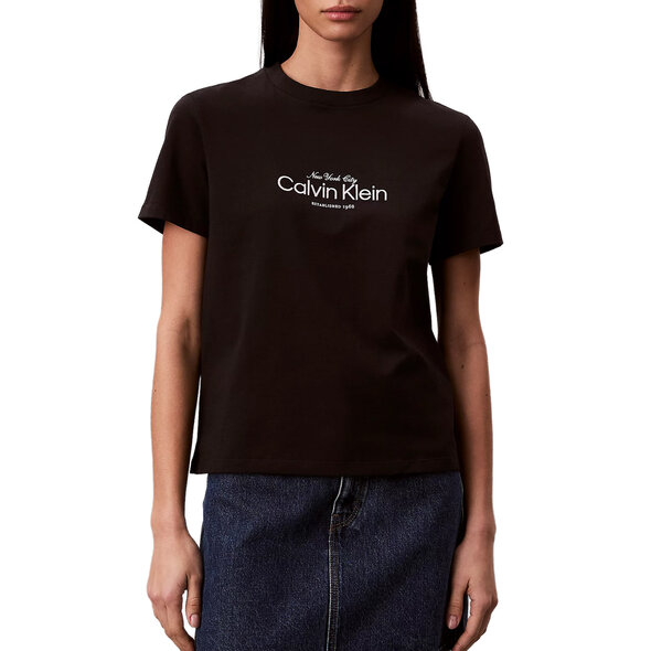 CALVIN KLEIN CLASSIC NYC LOGO ΜΠΛΟΥΖΑ ΓΥΝΑΙΚΕΙΑ LV047F810G-UB1