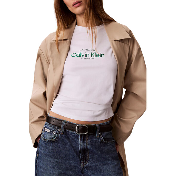 CALVIN KLEIN CLASSIC NYC LOGO ΜΠΛΟΥΖΑ ΓΥΝΑΙΚΕΙΑ LV047F810G-YAF