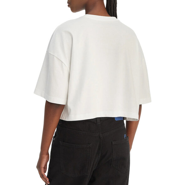 CALVIN KLEIN BOXY CROP MONOLOGO ΜΠΛΟΥΖΑ ΓΥΝΑΙΚΕΙΑ LV047F828G-YAF