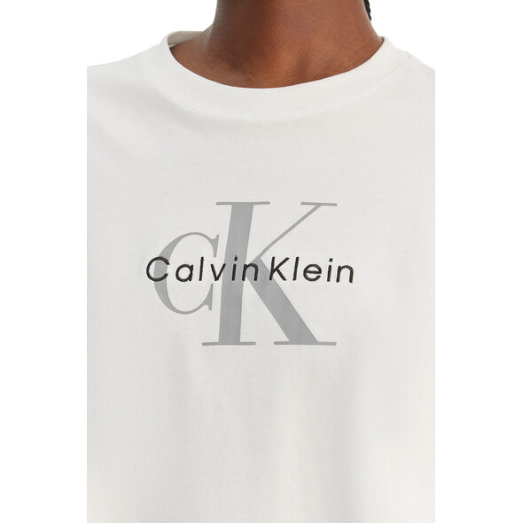 CALVIN KLEIN BOXY CROP MONOLOGO ΜΠΛΟΥΖΑ ΓΥΝΑΙΚΕΙΑ LV047F828G-YAF