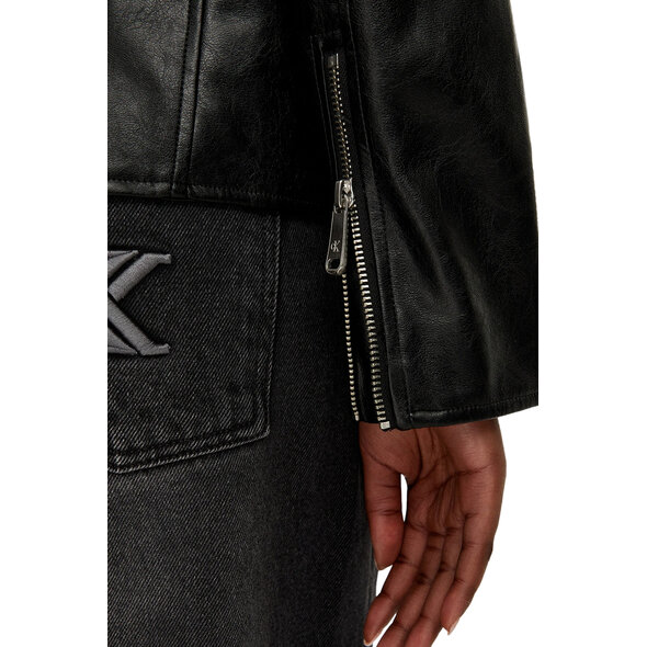 CALVIN KLEIN FAUX LEATHER MOTO JACKET ΓΥΝΑΙΚΕΙΟ LV047G515G-UB1