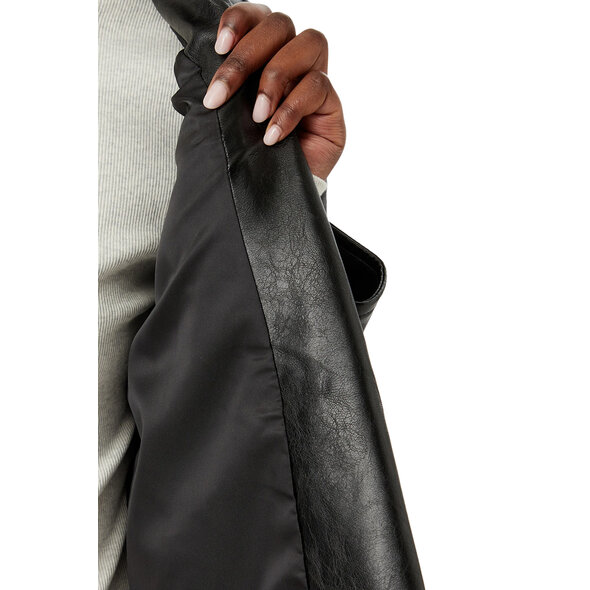 CALVIN KLEIN FAUX LEATHER MOTO JACKET ΓΥΝΑΙΚΕΙΟ LV047G515G-UB1