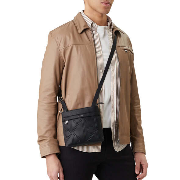 CALVIN KLEIN CROSSBODY  FLATPACK ΤΣΑΝΤΑ ΑΝΔΡΙΚΗ LV04D3370G-UB1