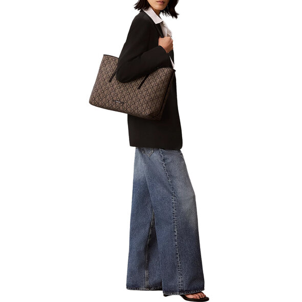 CALVIN KLEIN JACQUARD TOTE ΤΣΑΝΤΑ ΓΥΝΑΙΚΕΙΑ LV04F3750G-7UL