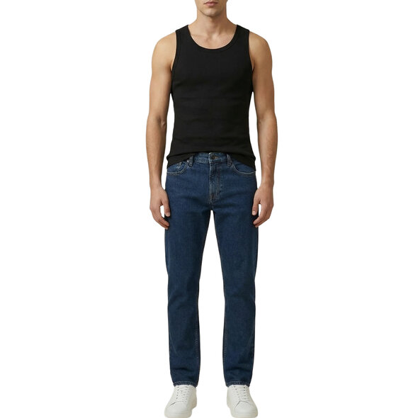 CALVIN KLEIN RIB BADGE ΑΜΑΝΙΚΗ ΜΠΛΟΥΖΑ ΑΝΔΡΙΚΗ LV04RF272G-UB1