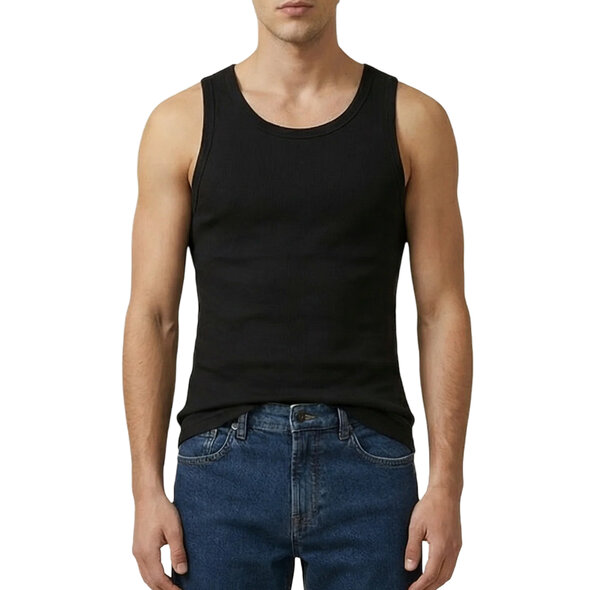 CALVIN KLEIN RIB BADGE ΑΜΑΝΙΚΗ ΜΠΛΟΥΖΑ ΑΝΔΡΙΚΗ LV04RF272G-UB1