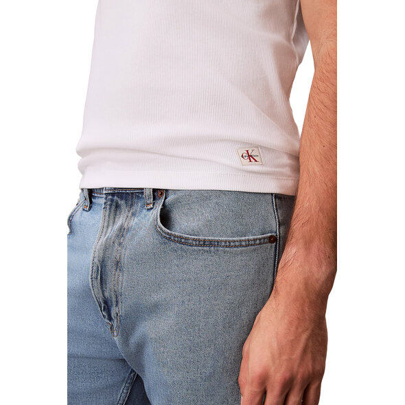 CALVIN KLEIN RIB BADGE ΑΜΑΝΙΚΗ ΜΠΛΟΥΖΑ ΑΝΔΡΙΚΗ LV04RF272G-YAF