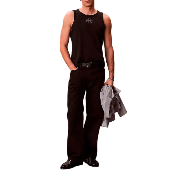 CALVIN KLEIN CLASSIC MONOLOGO AMANIKH ΜΠΛΟΥΖΑ ΑΝΔΡIKH LV04RF850G-UB1