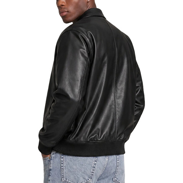 CALVIN KLEIN FAUX LEATHER BOMBER ΜΠΟΥΦΑΝ ΑΝΔΡΙΚΟ LV04RG406G-UB1