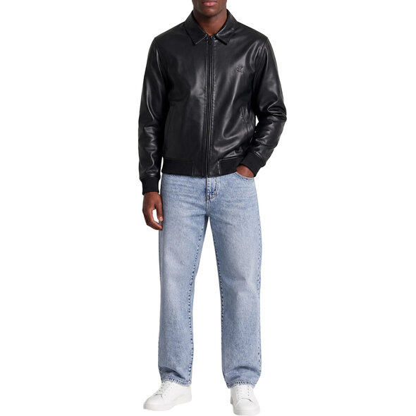 CALVIN KLEIN FAUX LEATHER BOMBER ΜΠΟΥΦΑΝ ΑΝΔΡΙΚΟ LV04RG406G-UB1