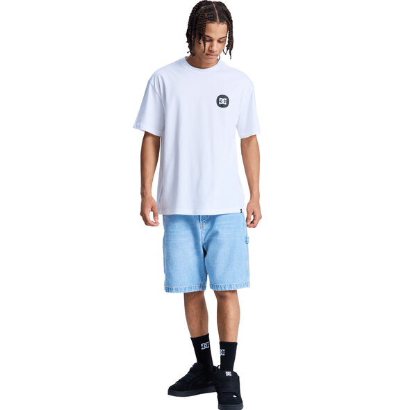 DC 'SHAPE OR DESTROY' ΜΠΛΟΥΖΑ ΑΝΔΡΙΚΗ EDYZT04416-WHT