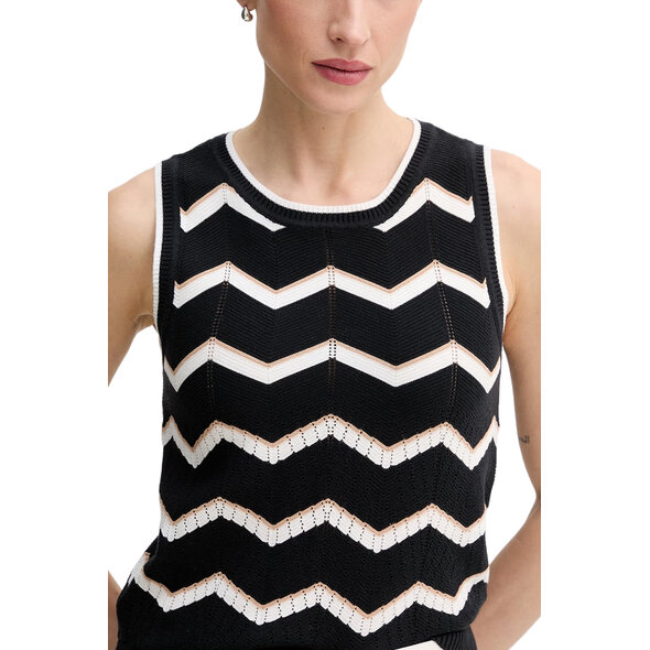 DKNY ΑΜΑΝΙΚΗ ΠΛΕΚΤΗ ΜΠΛΟΥΖΑ ΓΥΝΑΙΚΕΙΑ DJ6R0206-BU5