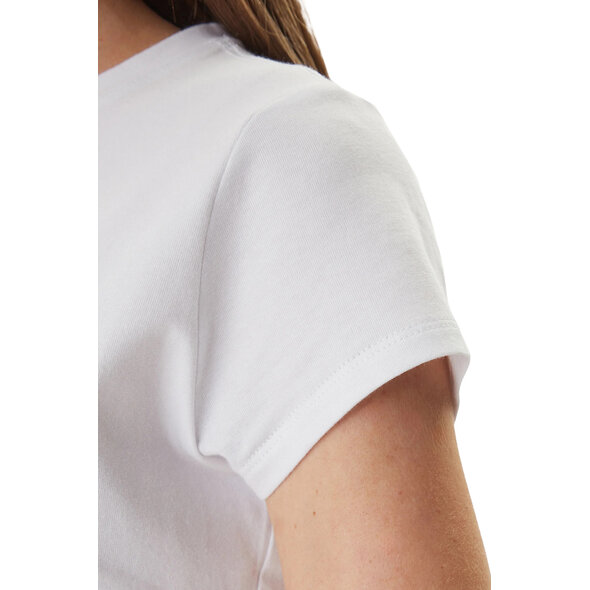 DKNY RHINESTONE LOGO ΜΠΛΟΥΖΑ ΓΥΝΑΙΚΕΙΑ DJ6T1740-WTL