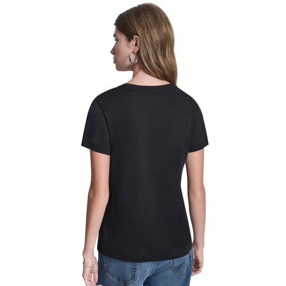 DKNY STACKED RHINESTONE FOIL ΜΠΛΟΥΖΑ ΓΥΝΑΙΚΕΙΑ DJ6T1746-AE1