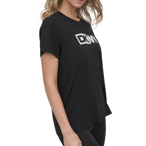 DKNY TWO TONE LOGO ΜΠΛΟΥΖΑ ΓΥΝΑΙΚΕΙΑ DP5T5894-BLK