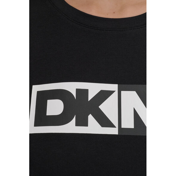 DKNY TWO TONE LOGO ΜΠΛΟΥΖΑ ΓΥΝΑΙΚΕΙΑ DP5T5894-BLK