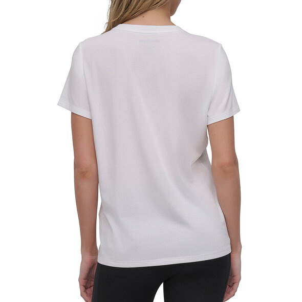 DKNY TWO TONE LOGO ΜΠΛΟΥΖΑ ΓΥΝΑΙΚΕΙΑ DP5T5894-WHT