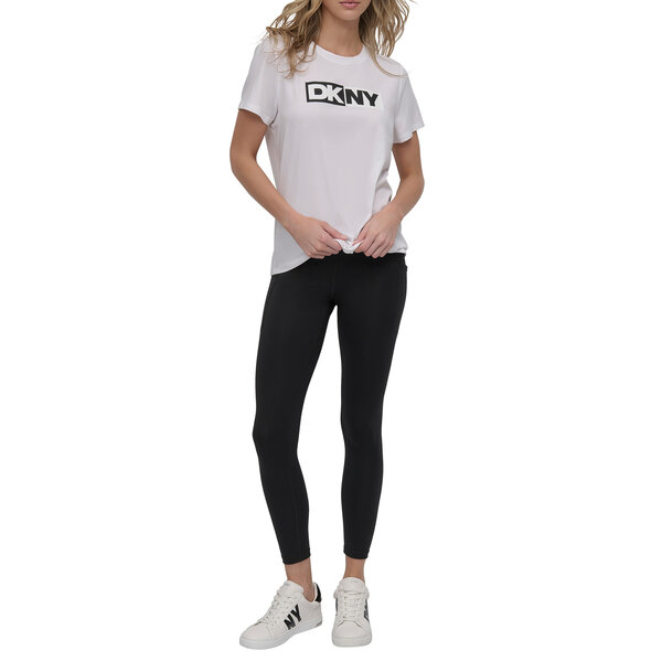 DKNY TWO TONE LOGO ΜΠΛΟΥΖΑ ΓΥΝΑΙΚΕΙΑ DP5T5894-WHT