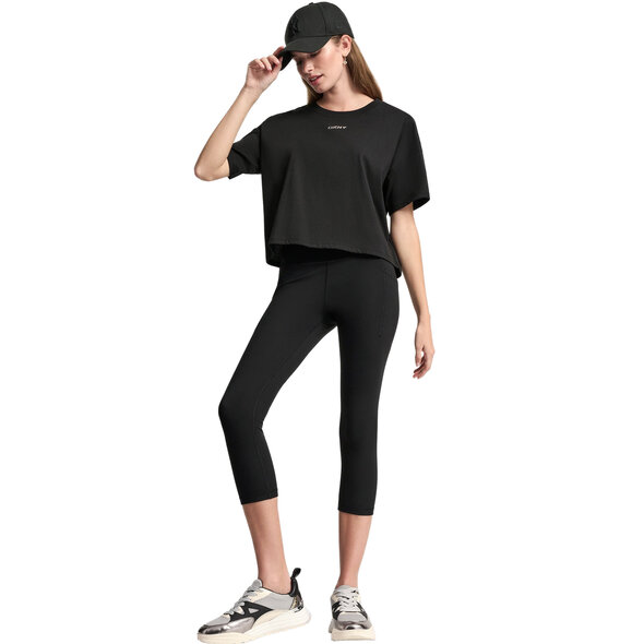 DKNY METALLIC BUBBLE LOGO ΜΠΛΟΥΖΑ ΓΥΝΑΙΚΕΙΑ DP6T1662-BLK