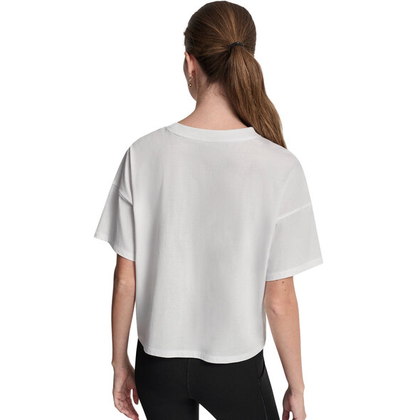 DKNY METALLIC BUBBLE LOGO ΜΠΛΟΥΖΑ ΓΥΝΑΙΚΕΙΑ DP6T1662-WHT