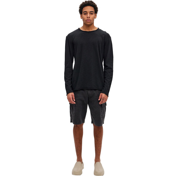 DIRTY LAUNDRY RAW EDGES ΜΠΛΟΥΖΑ ΑΝΔΡΙΚΗ DLML000168-BLACK
