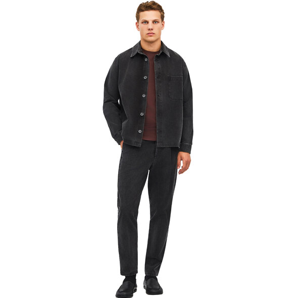 DIRTY LAUNDRY PIQUET OVERSHIRT ΑΝΔΡΙΚΟ DLMO000039-VINTAGE BLACK