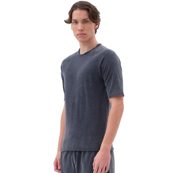 DIRTY LAUNDRY RAGLAN ΜΠΛΟΥΖΑ ΑΝΔΡΙΚΗ DLMT000643-VINTAGE BLUE