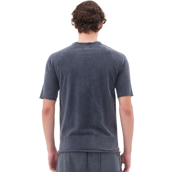 DIRTY LAUNDRY RAGLAN ΜΠΛΟΥΖΑ ΑΝΔΡΙΚΗ DLMT000643-VINTAGE BLUE