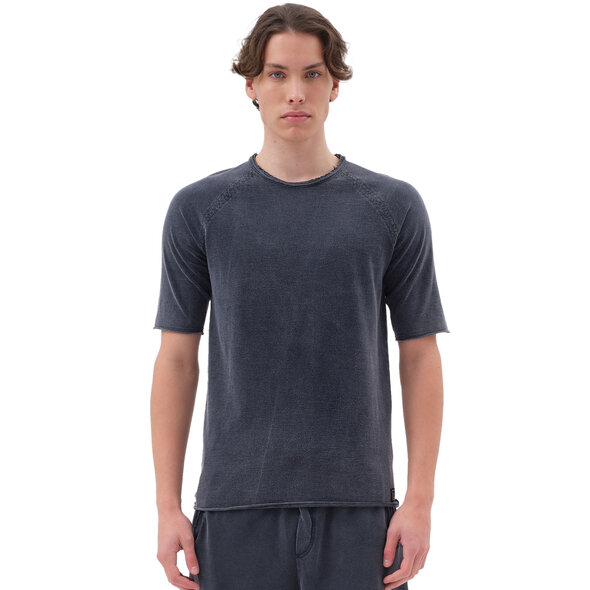 DIRTY LAUNDRY RAGLAN ΜΠΛΟΥΖΑ ΑΝΔΡΙΚΗ DLMT000643-VINTAGE BLUE