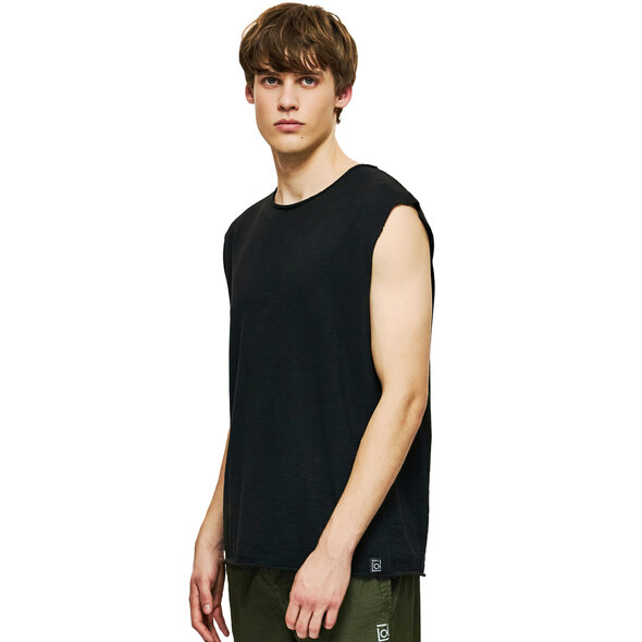 DIRTY LAUNDRY SLUB TANK TOP ΑΝΔΡΙΚΗ DLMTT000002-BLACK