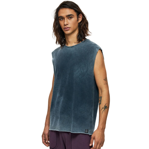 DIRTY LAUNDRY SLUB TANK TOP ΑΝΔΡΙΚΗ DLMTT000002-SHADOW BLUE